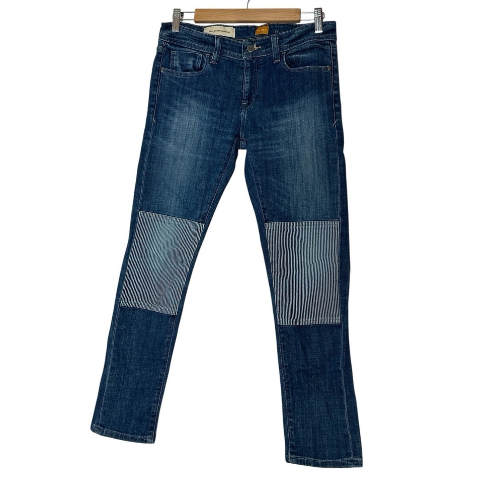 Anthropologie Pilcro And The Letterpress Jeans Women's 27 Straight Distressed
